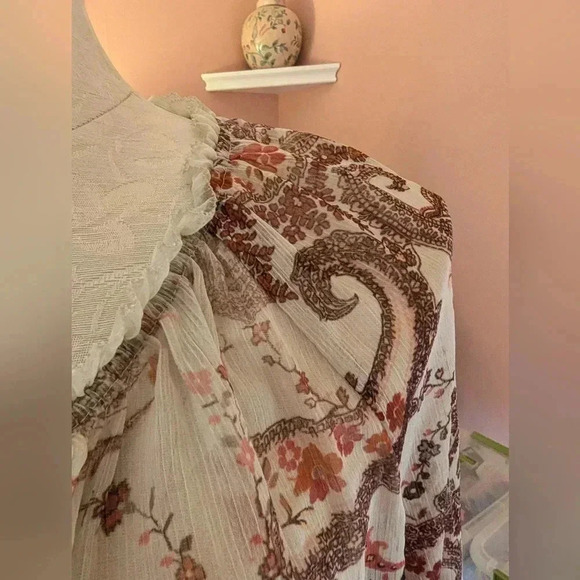 Sonoma Women's Boho Peasant Women's Top Size 1X - Picture 4 of 11